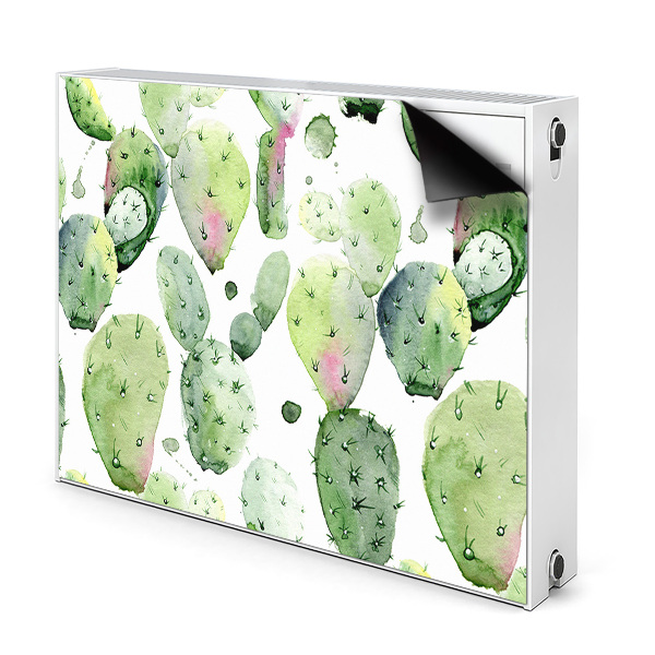 Funda magnética para el radiador Cactus tropicales