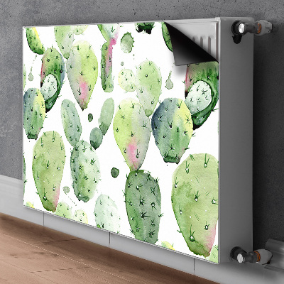 Funda magnética para el radiador Cactus tropicales