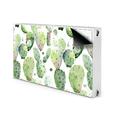 Funda magnética para el radiador Cactus tropicales