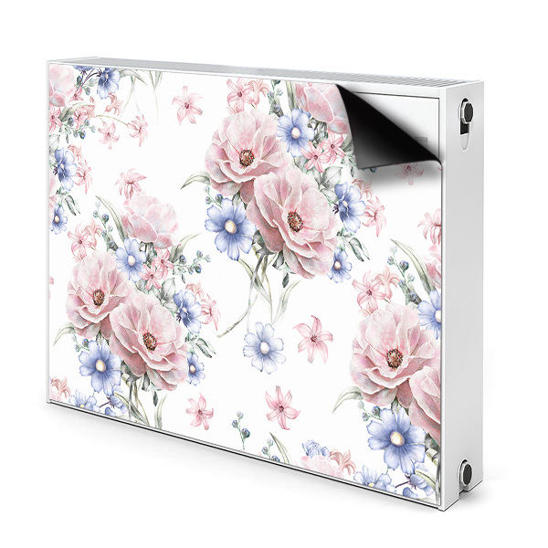 Funda magnética para el radiador Bouquet delicado