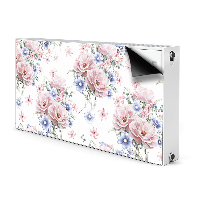 Funda magnética para el radiador Bouquet delicado