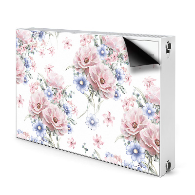 Funda magnética para el radiador Bouquet delicado