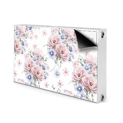 Funda magnética para el radiador Bouquet delicado