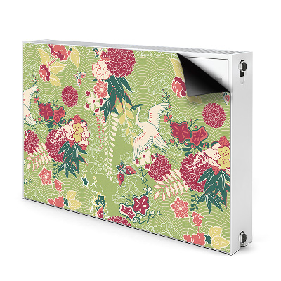 Funda magnética para el radiador flora y fauna