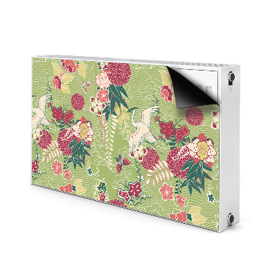 Funda magnética para el radiador flora y fauna