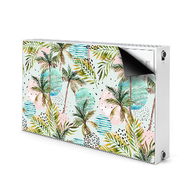 Funda magnética para el radiador Palmeras hawaii