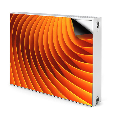 Funda magnética para el radiador Olas de naranja