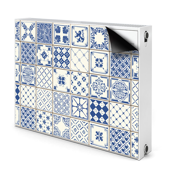 Funda magnética para el radiador Azulejos azulejos