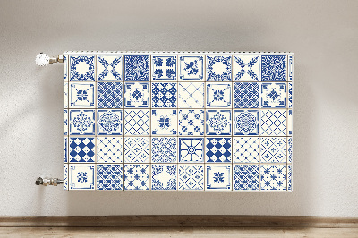 Funda magnética para el radiador Azulejos azulejos