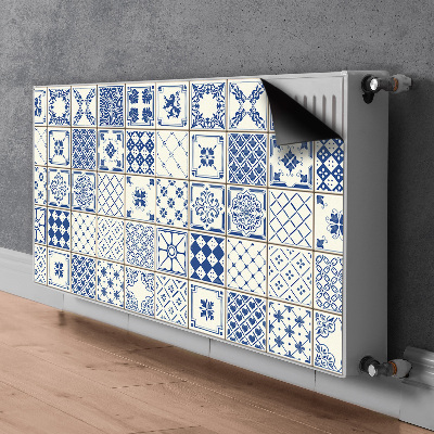 Funda magnética para el radiador Azulejos azulejos