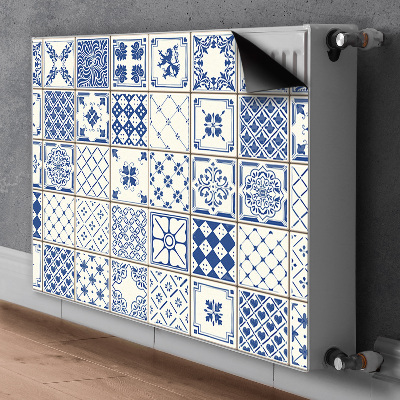 Funda magnética para el radiador Azulejos azulejos