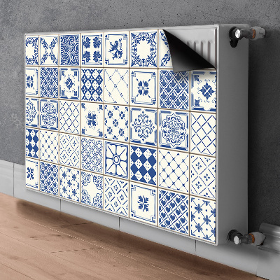 Funda magnética para el radiador Azulejos azulejos