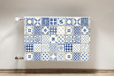 Funda magnética para el radiador Azulejos azulejos