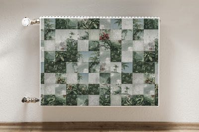 Cubierta del radiador Mosaico tropical