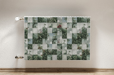 Cubierta del radiador Mosaico tropical