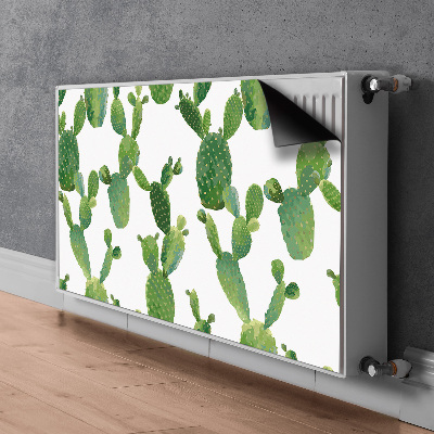 Cubierta decorativa del radiador Cactus pintados