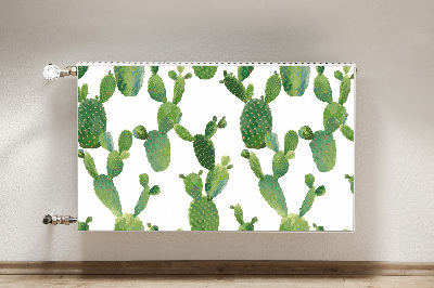 Cubierta decorativa del radiador Cactus pintados