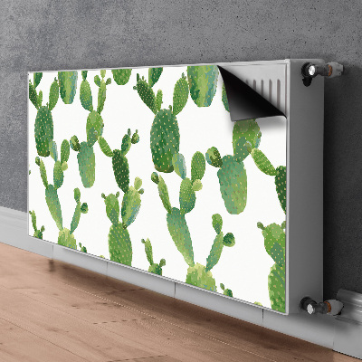 Cubierta decorativa del radiador Cactus pintados