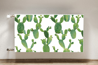 Cubierta decorativa del radiador Cactus pintados