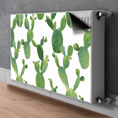 Cubierta decorativa del radiador Cactus pintados