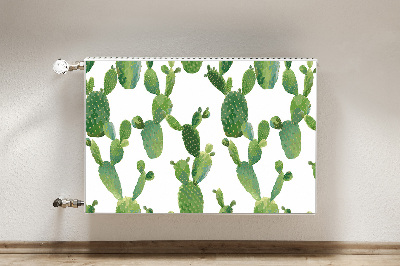 Cubierta decorativa del radiador Cactus pintados