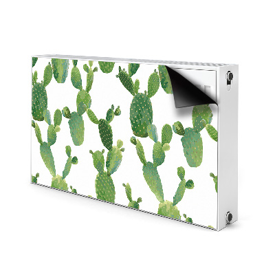 Cubierta decorativa del radiador Cactus pintados