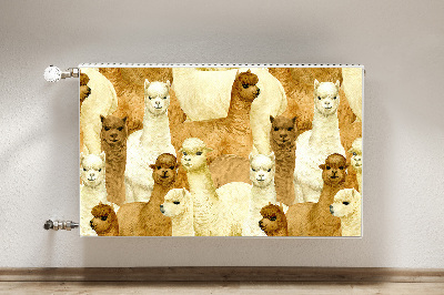 Cubierta del radiador Alpaca