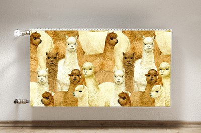 Cubierta del radiador Alpaca