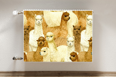 Cubierta del radiador Alpaca