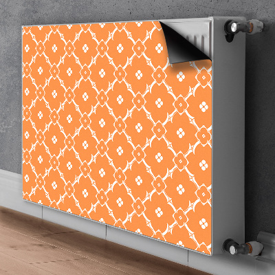 Funda magnética para el radiador Flores de naranja