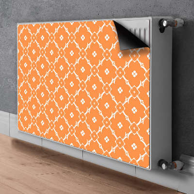 Funda magnética para el radiador Flores de naranja