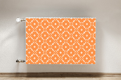 Funda magnética para el radiador Flores de naranja