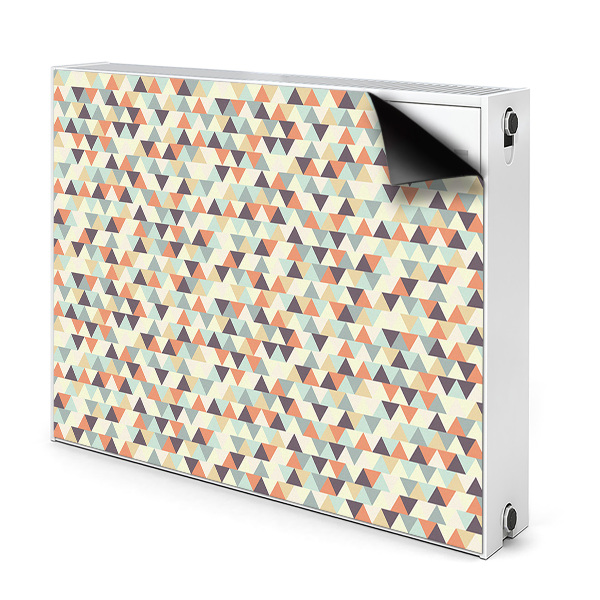 Cubierta decorativa del radiador Triángulos pequeños