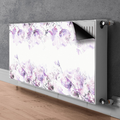 Cubierta del radiador Abstracción de flores