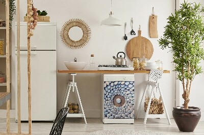 Imán decorativo para lavavajillas Un círculo de piedras