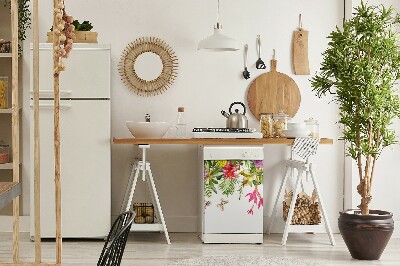 Imán decorativo para lavavajillas Plantas tropicales