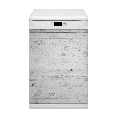 Imán decorativo para lavavajillas Tablones de madera