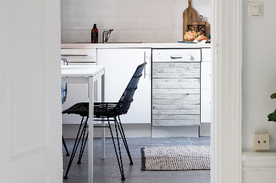 Imán decorativo para lavavajillas Tablones de madera