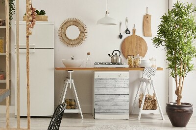 Imán decorativo para lavavajillas Tablones de madera