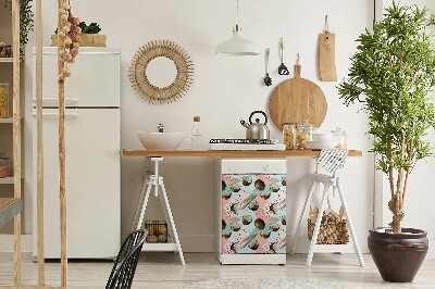 Funda magnética para lavavajillas Nueces de coco