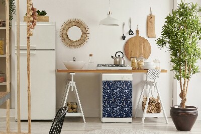 Imán decorativo para lavavajillas Hojas escandinavas