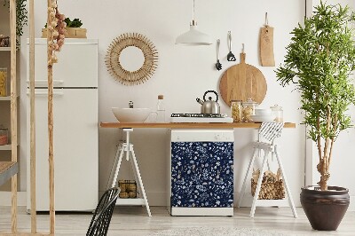 Imán decorativo para lavavajillas Hojas escandinavas