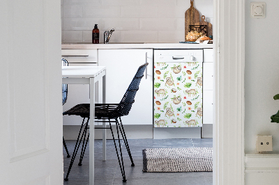 Imán decorativo para lavavajillas Perezoso