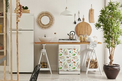 Imán decorativo para lavavajillas Perezoso