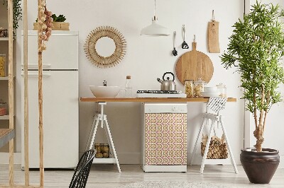 Imán decorativo para lavavajillas Patrón floral