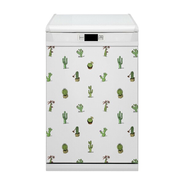 Cubierta para lavavajillas Cactus