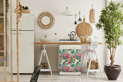 Funda magnética para lavavajillas Mosaico tropical
