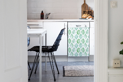 Imán decorativo para lavavajillas Patrón moderno