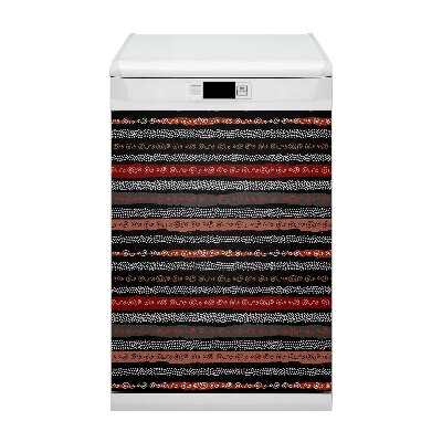 Funda magnética para lavavajillas Patrón tribal