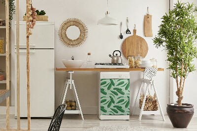 Imán decorativo para lavavajillas Hojas de banana